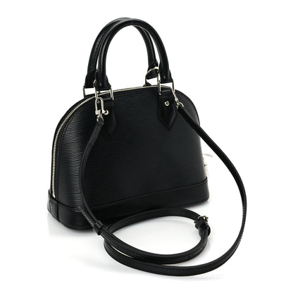 Louis Vuitton Epi Alma BB  Black 2 of 8