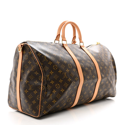 Louis Vuitton Monogram Keepall Bandouliere 55 2 of 9