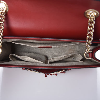 Gucci Microguccissima Medium Emily Chain Shoulder Bag Red 5 of 7
