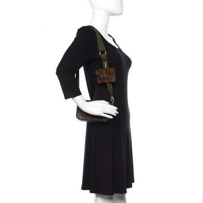 Louis Vuitton Monogram Felicie Strap & Go Kaki 2 of 10