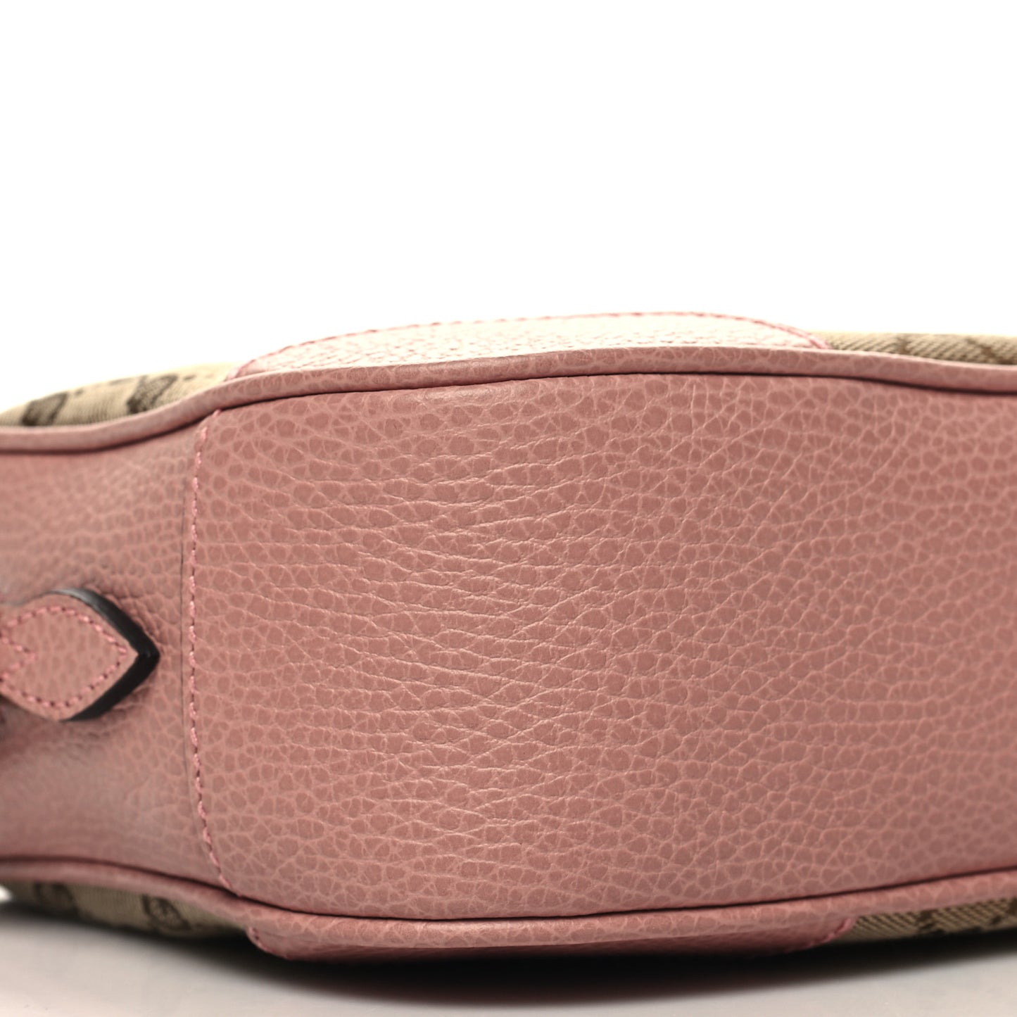 Monogram Mini Bree Messenger Bag Beige Soft Pink