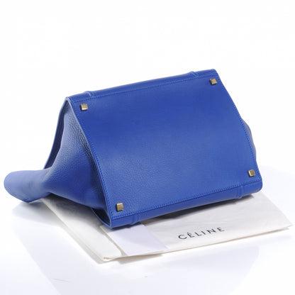 Celine Smooth Calfskin Medium Phantom Luggage Cobalt 4 of 8