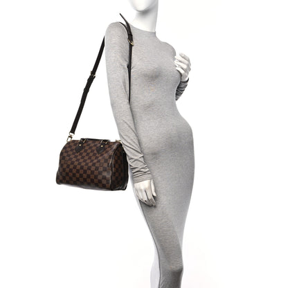 Louis Vuitton Damier Ebene Speedy Bandouliere 25 2 of 12