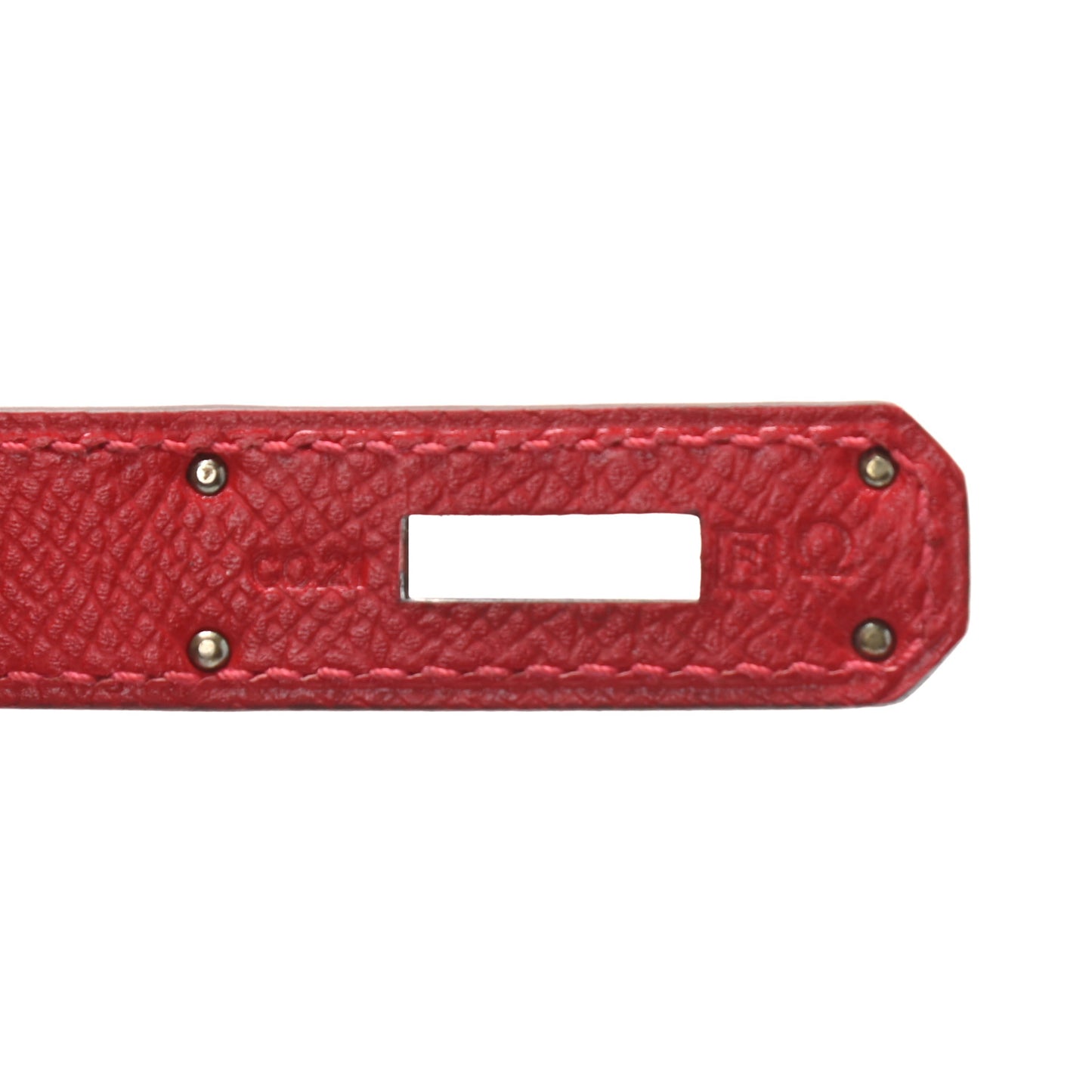 Epsom Birkin 30 Rouge Casaque