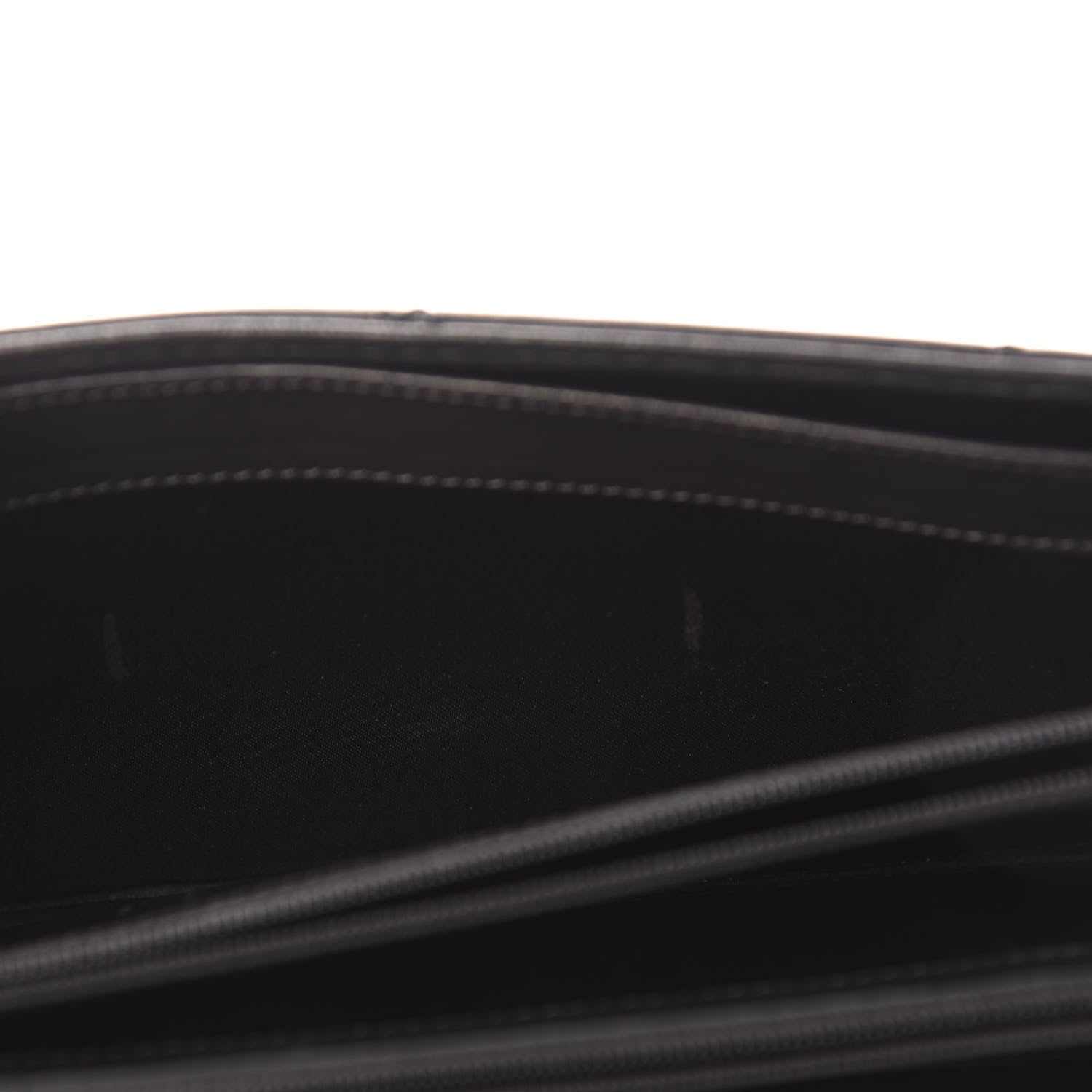 Chanel Lambskin Stitched Orient Express Wallet on Chain WOC Black 9 of 14