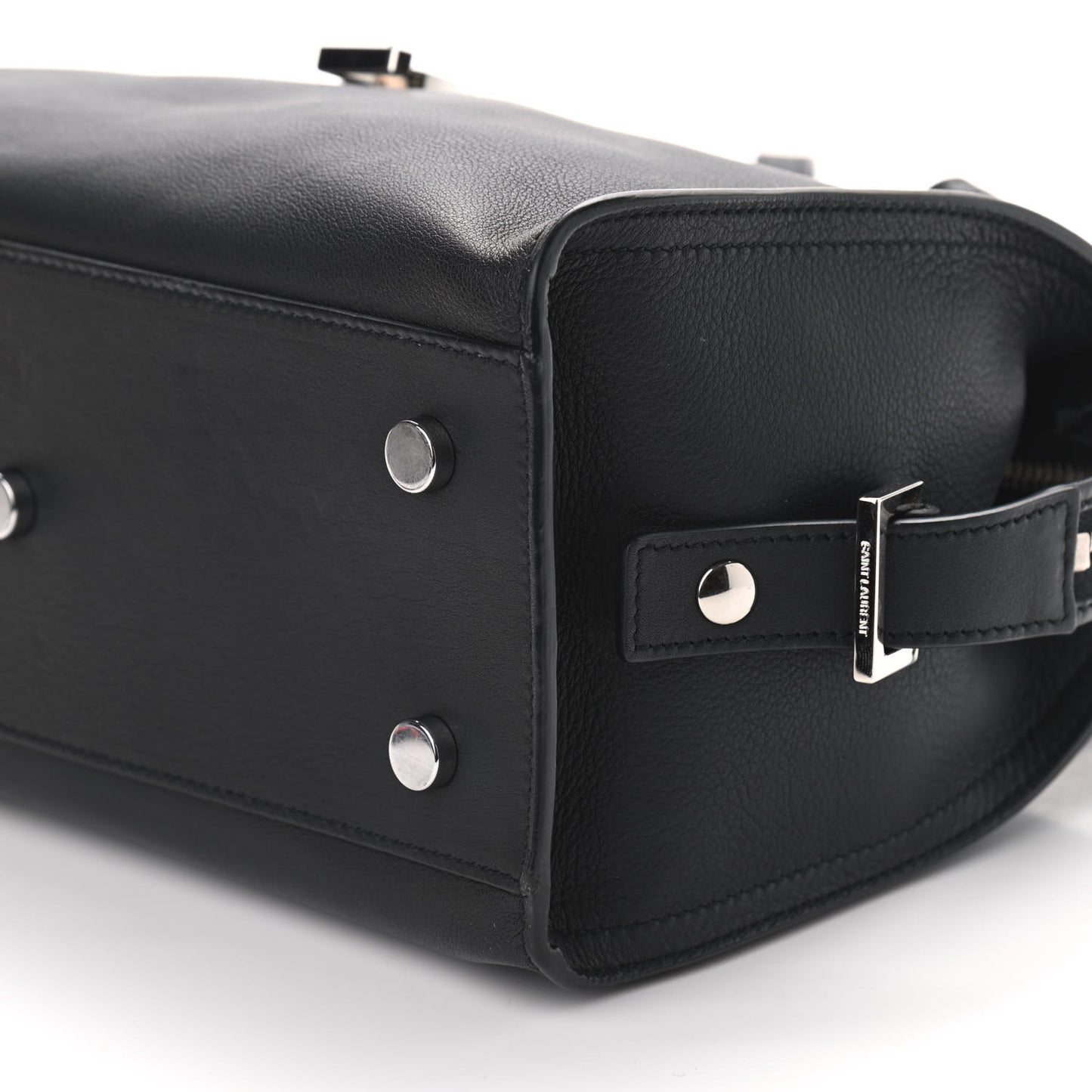 Calfskin Small Classic Y Cabas Black