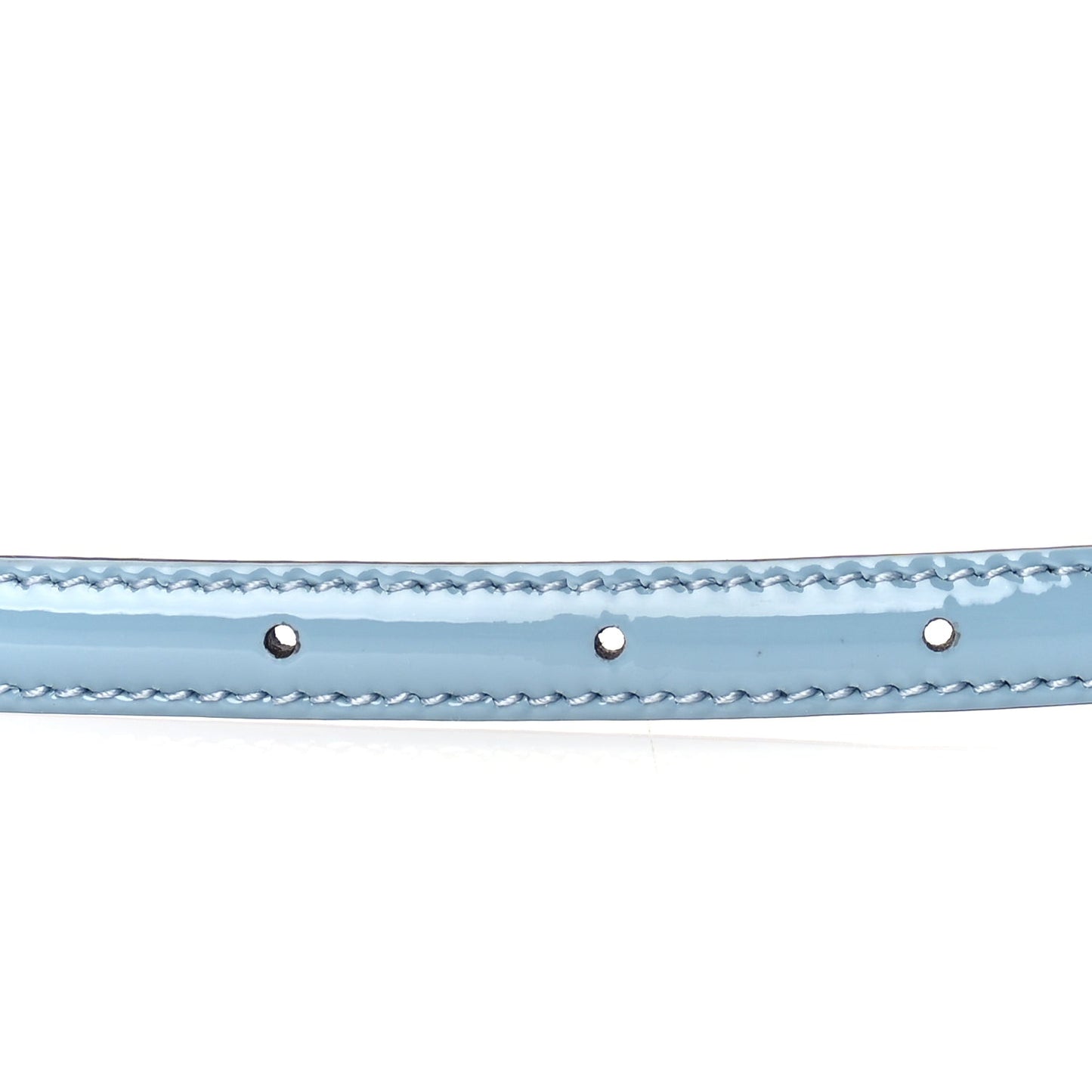 Patent Double G Thin Belt  85 34  Blue