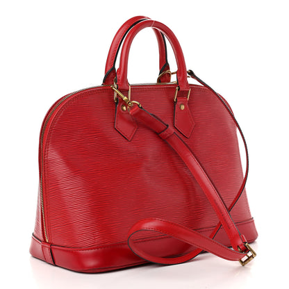 Louis Vuitton Epi Alma PM Castillan Red 2 of 10