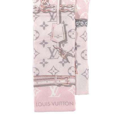 Louis Vuitton Silk Monogram Confidential Bandeau Light Pink 2 of 3