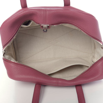 Hermes Taurillon Clemence Victoria II 35 Bois de Rose 5 of 14