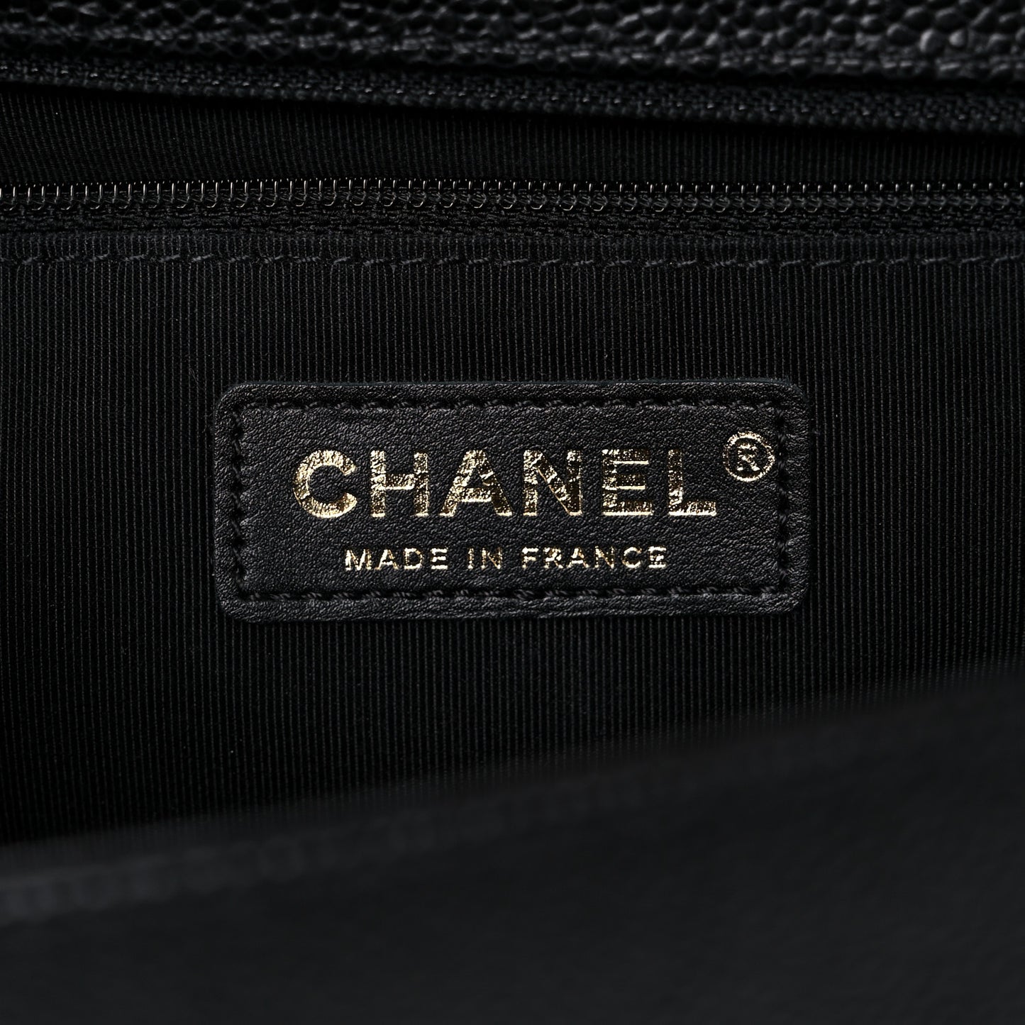 Caviar Quilted Large Boy Flap Black