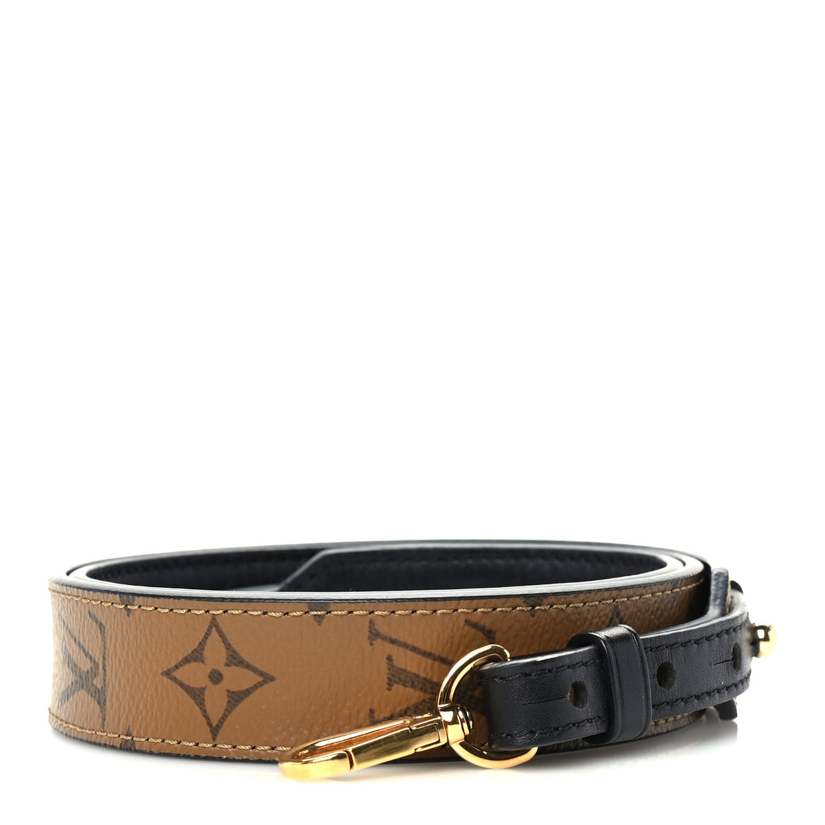 Monogram Bandouliere Shoulder Strap Black