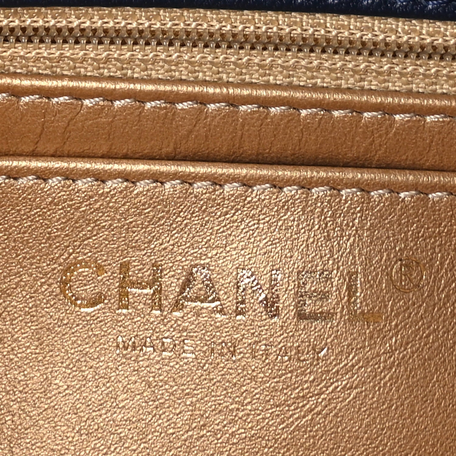 Chanel Lambskin Quilted Mini Rectangular Pearl Crush Flap Navy 5 of 8