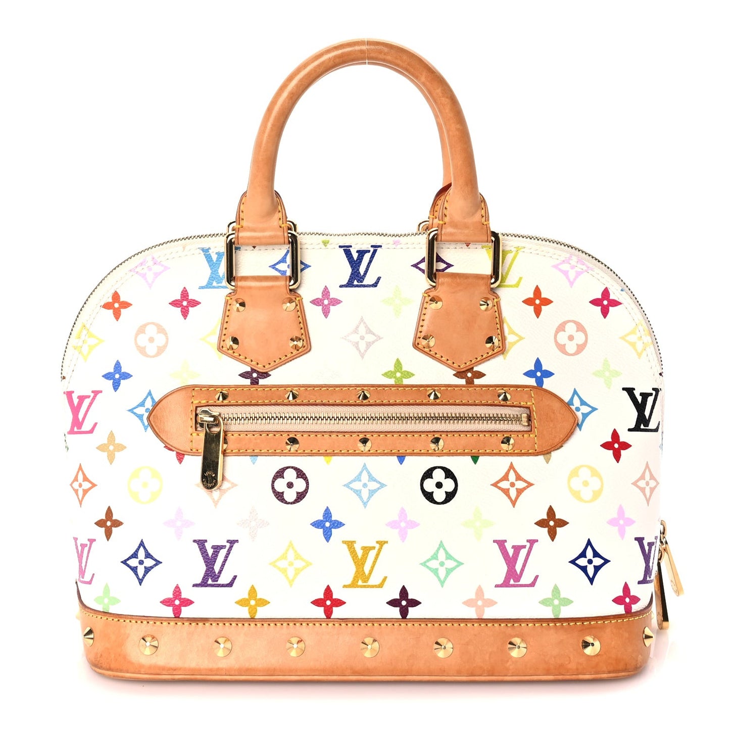 Monogram Multicolor Alma  White