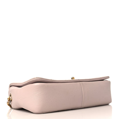 Chanel Shiny Lambskin Quilted Medium Fashion Therapy Flap Bag Lilac 4 of 9