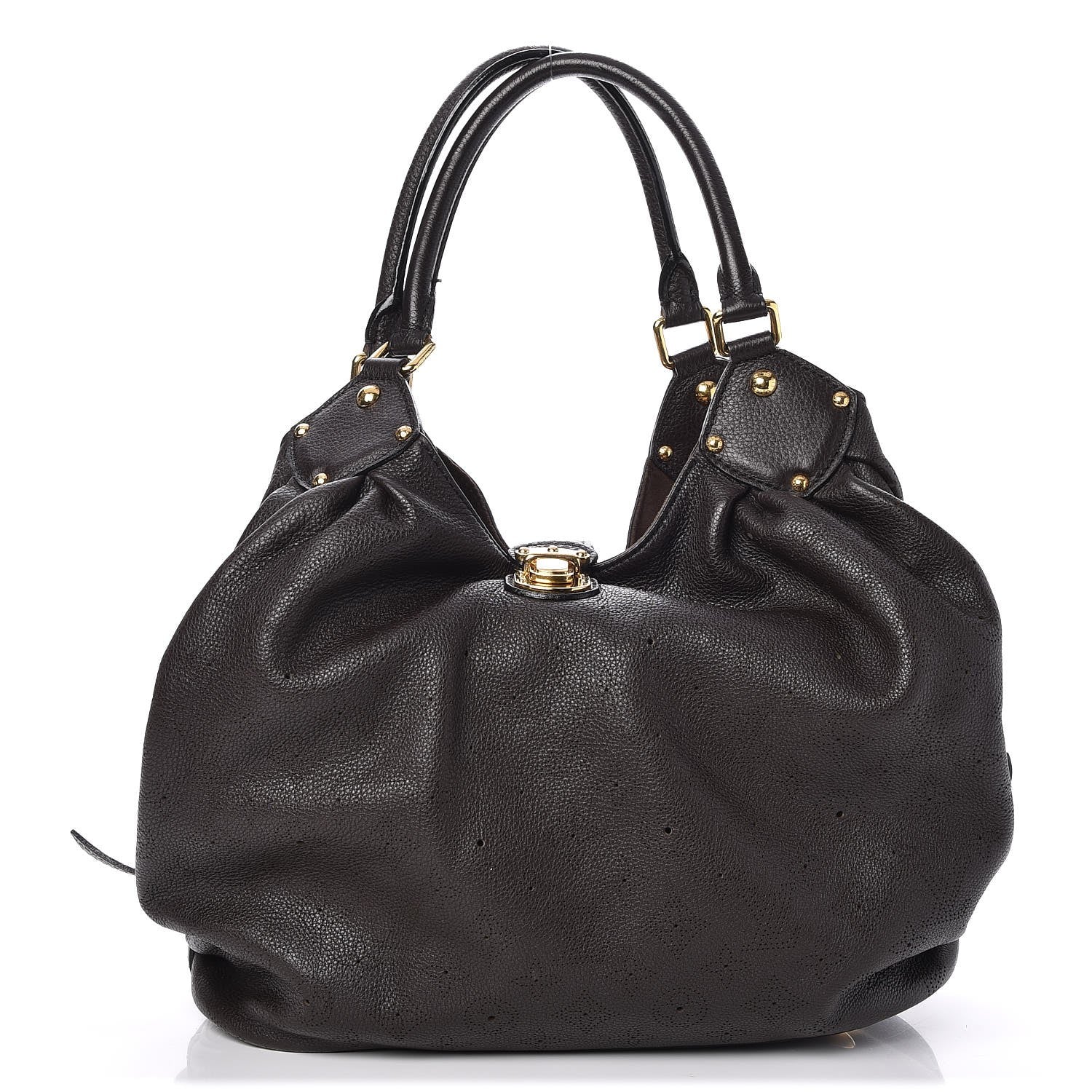 Louis Vuitton Mahina L Chocolate 1 of 7