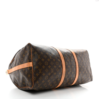 Louis Vuitton Monogram Keepall Bandouliere 55 3 of 16