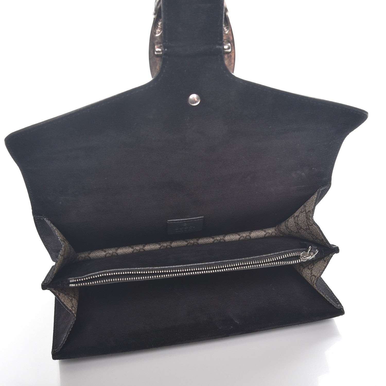 Gucci GG Supreme Monogram Small Dionysus Shoulder Bag Black 6 of 12