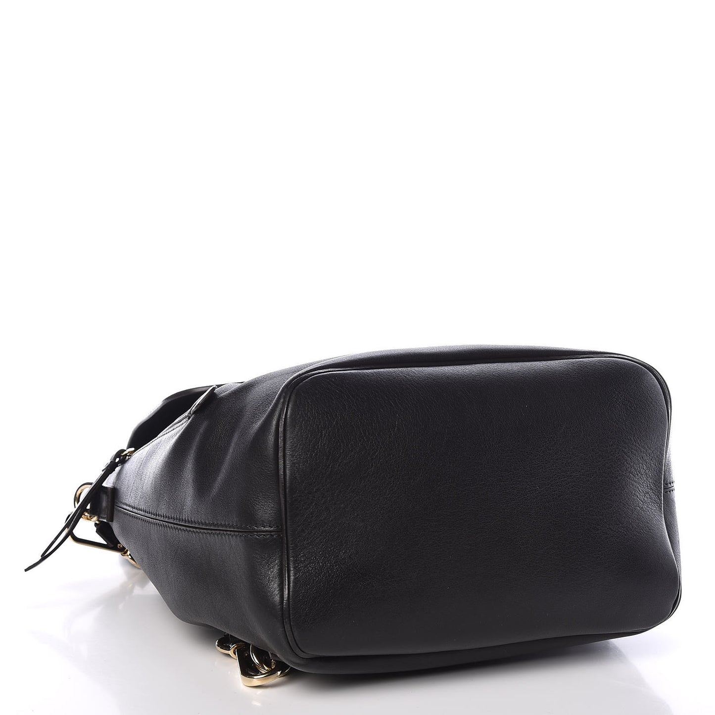 Suede Calfskin Medium Faye Backpack Black