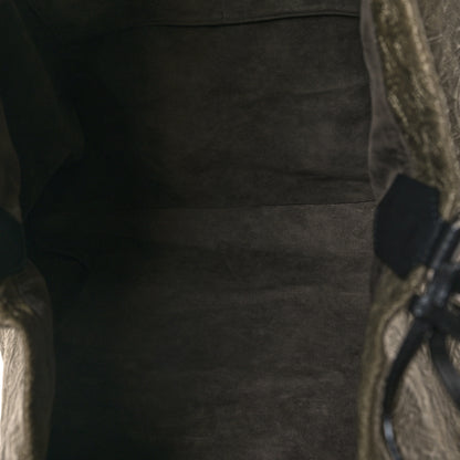 Louis Vuitton Monogram Lambskin Antheia Hobo GM Olive 5 of 9