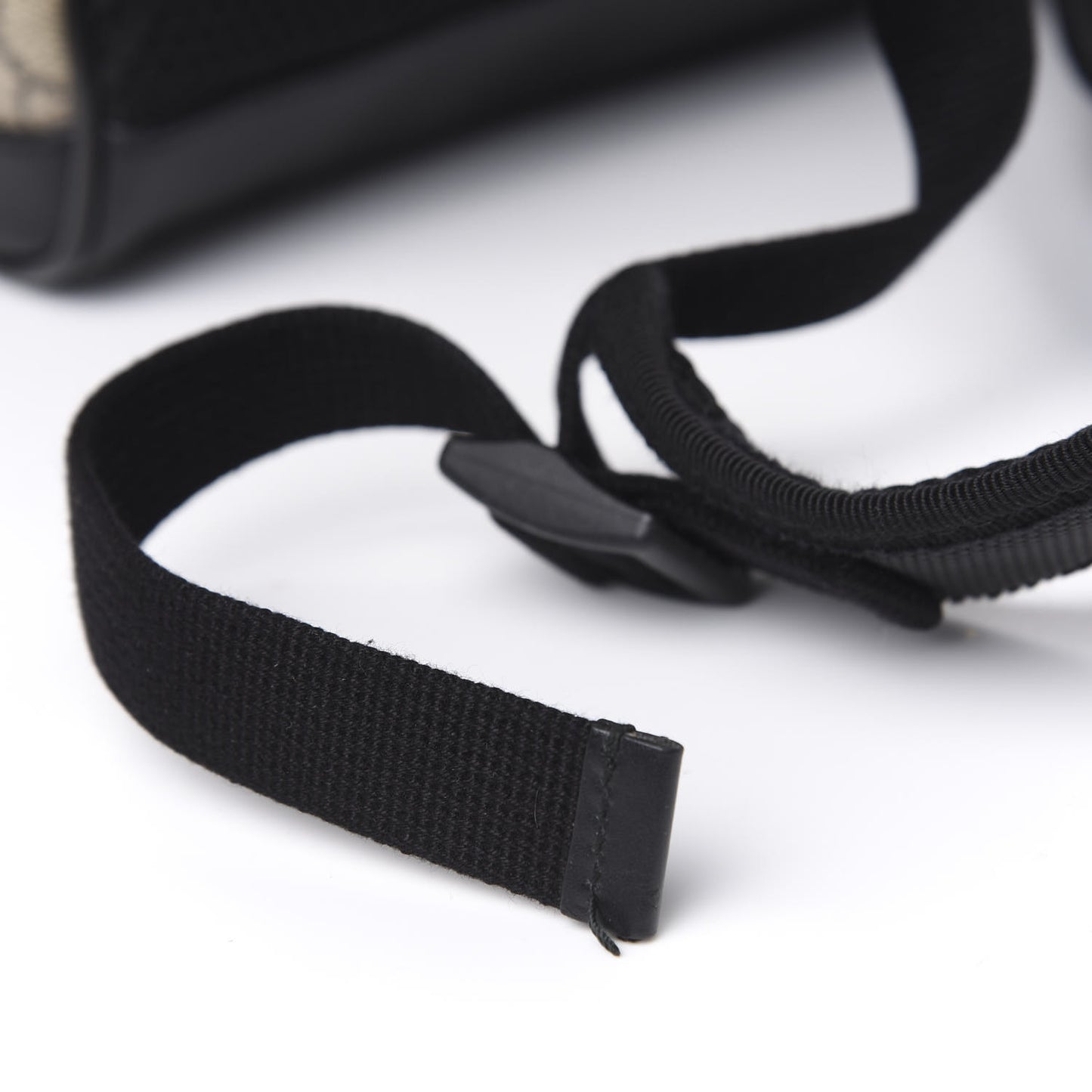 GG Supreme Monogram Small Eden Day Backpack Black