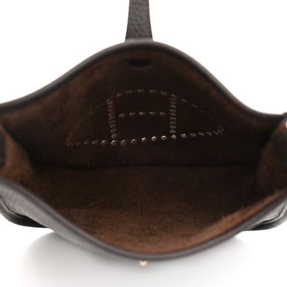 Hermes Taurillon Clemence Evelyne TPM Chocolate 8 of 21