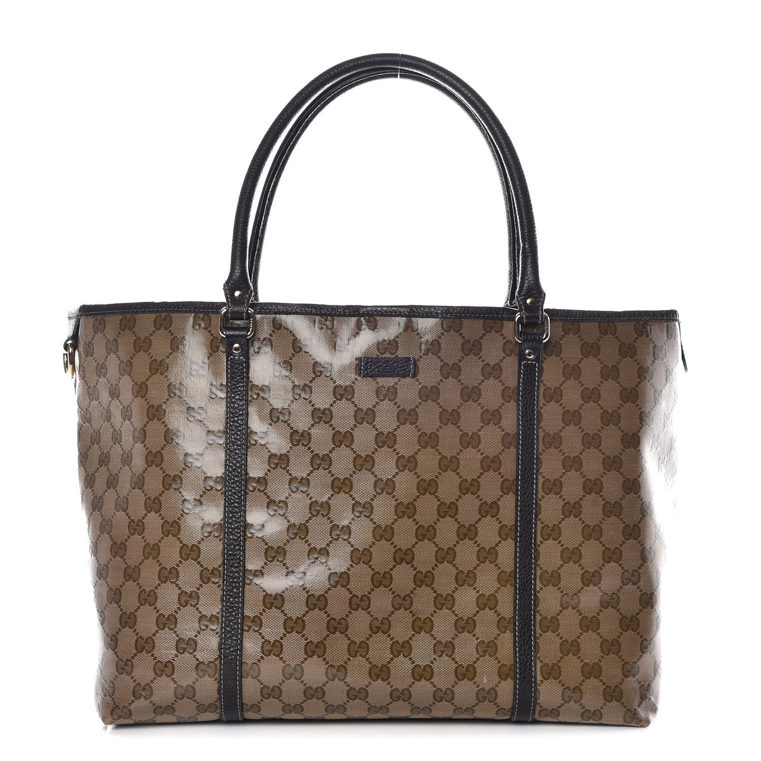 Gucci Crystal Monogram Large Joy Tote Brown 1 of 13