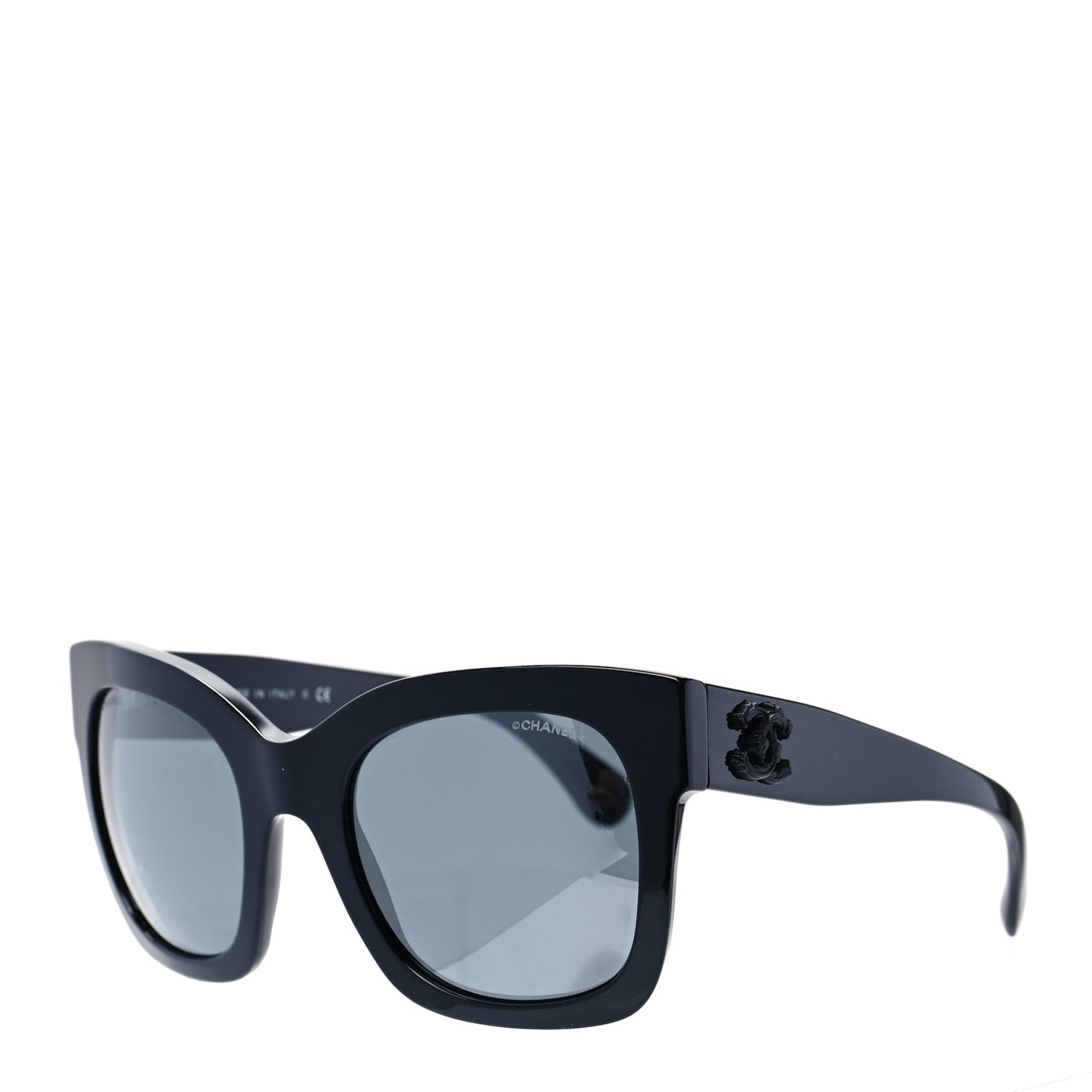 Acetate Square Sunglasses 5357 Black