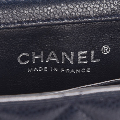 Chanel Caviar Quilted Extra Mini Flap Navy 6 of 7
