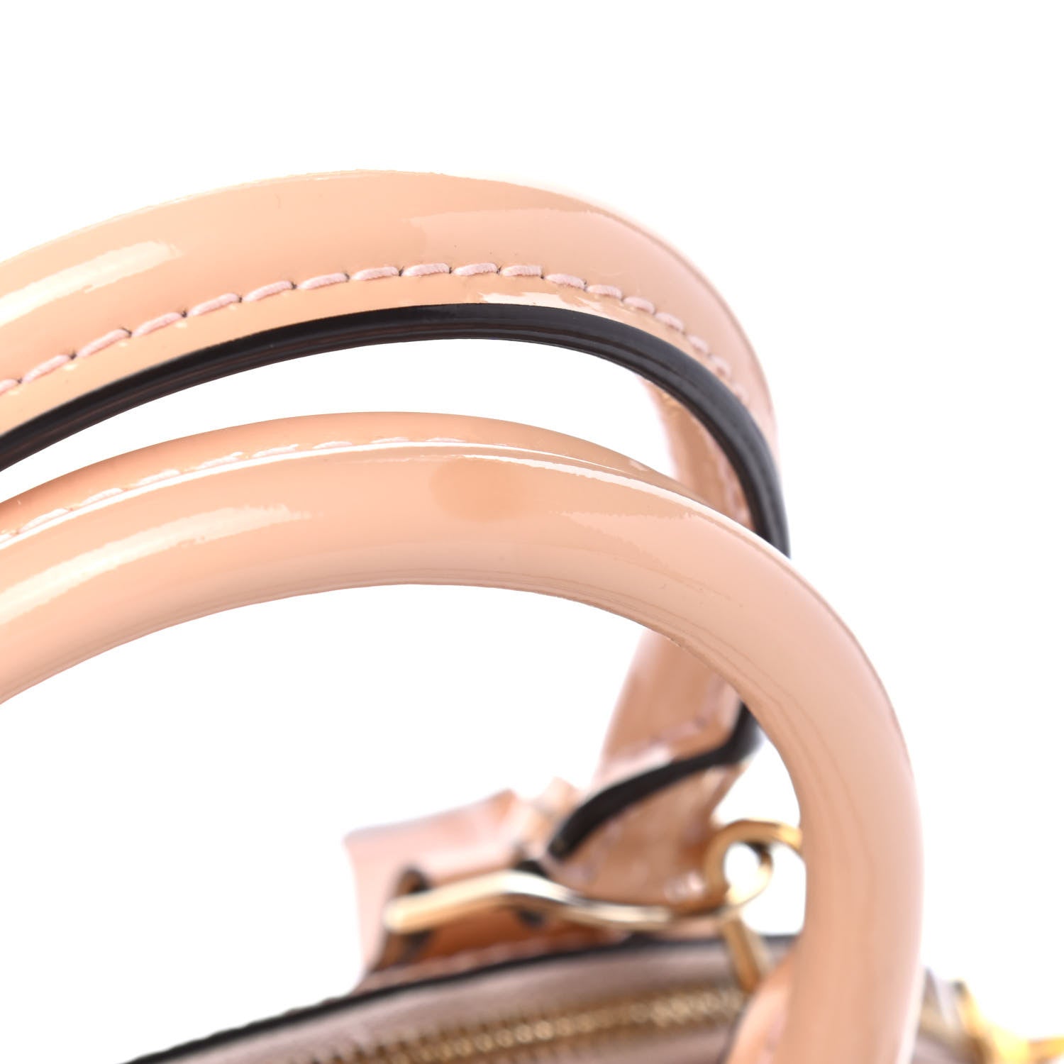 Louis Vuitton Vernis Alma BB Rose Ballerine 5 of 5