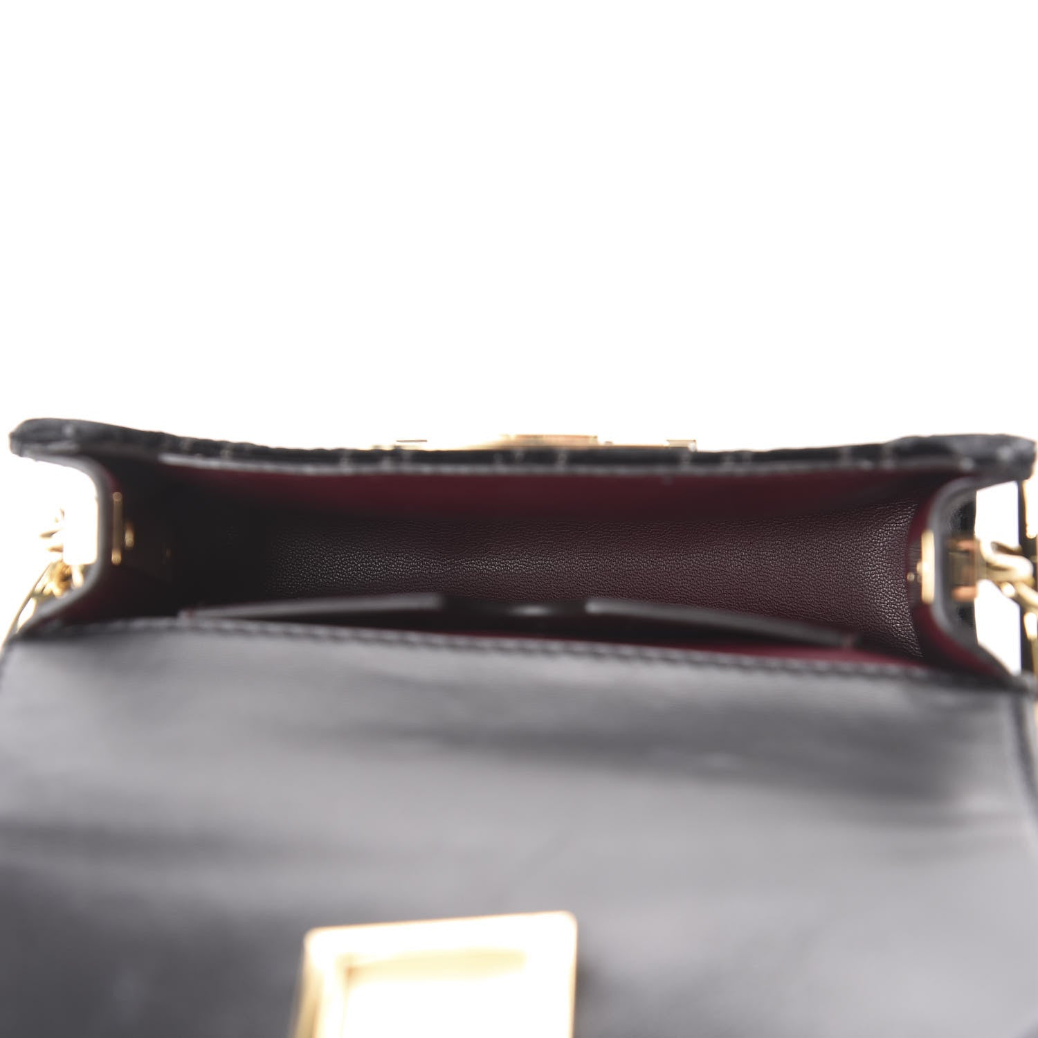 Givenchy Velvet Logo Nano Eden Shoulder Bag Black 5 of 10