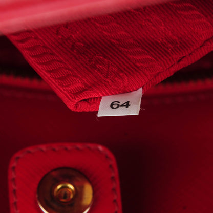 Prada Saffiano Vernice Open Promenade Tote Rosso 8 of 9