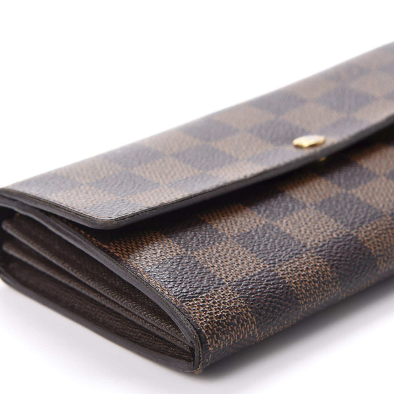 Louis Vuitton Damier Ebene Sarah Wallet 6 of 14