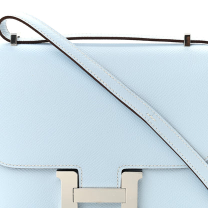 Hermes Epsom Constance 18 Bleu Brume 8 of 11