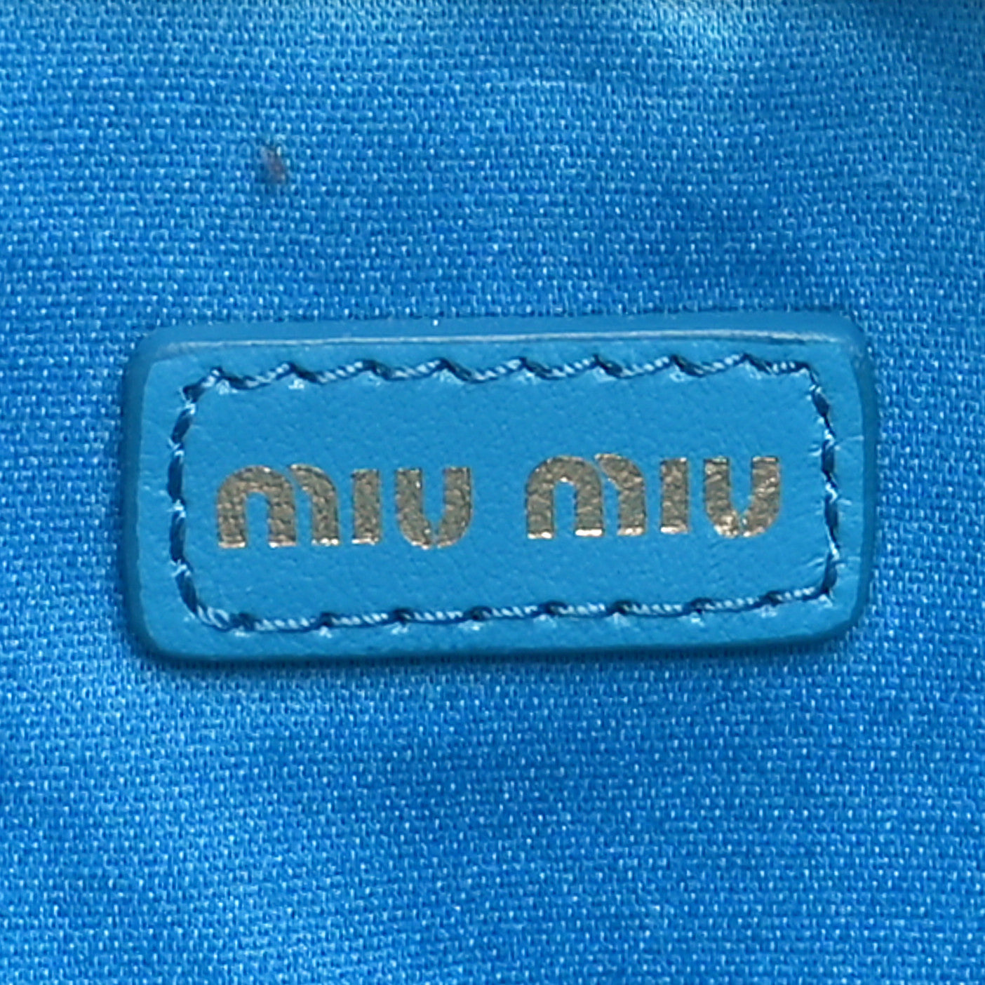 Calfskin Micro Beau Bag Voyage Blue