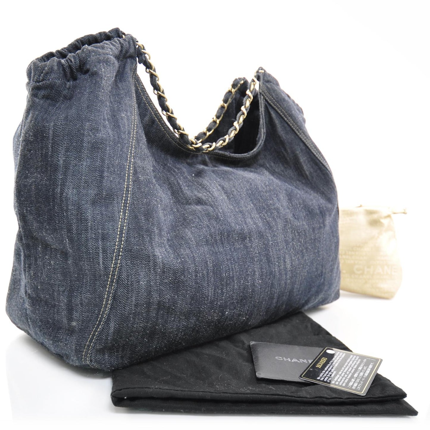 Denim XL Coco Cabas Tote Blue