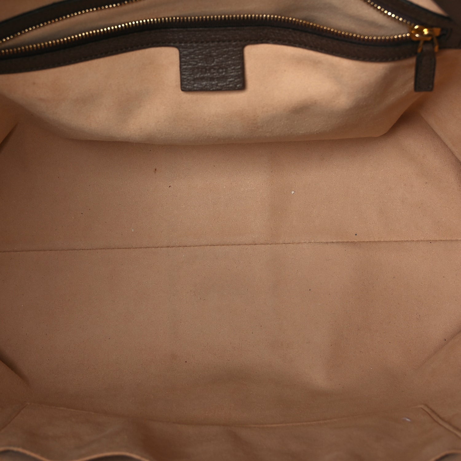 Gucci GG Supreme Monogram Textured Calfskin Web Medium Ophidia Shopping Tote  Beige Ebony New Acero 4 of 9
