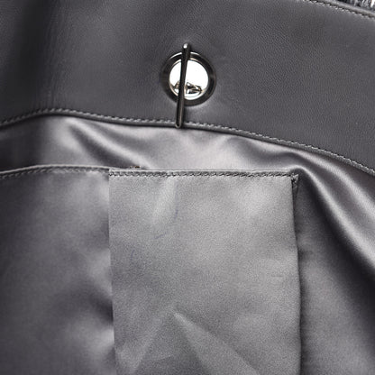 Chanel Vinyl Funny Tweed Patchwork Tote Grey 13 of 13