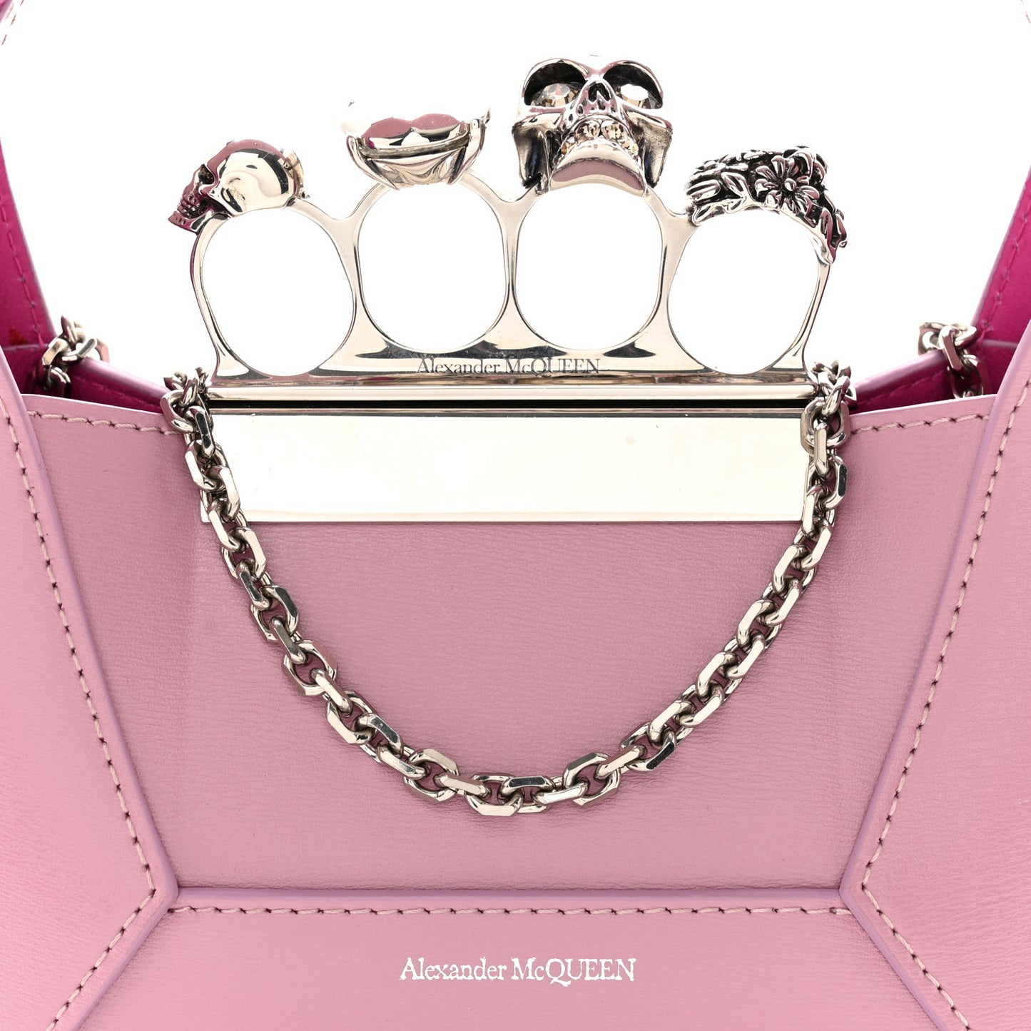 Calfskin Mini The Jeweled Hobo Antique Pink