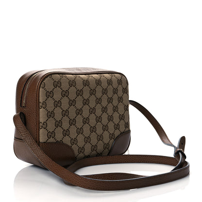 Gucci Monogram Mini Bree Messenger Bag Beige Tabacco 3 of 11