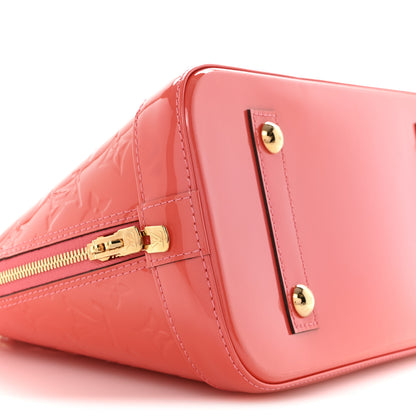 Louis Vuitton Vernis Alma PM Rose Litchi 9 of 14