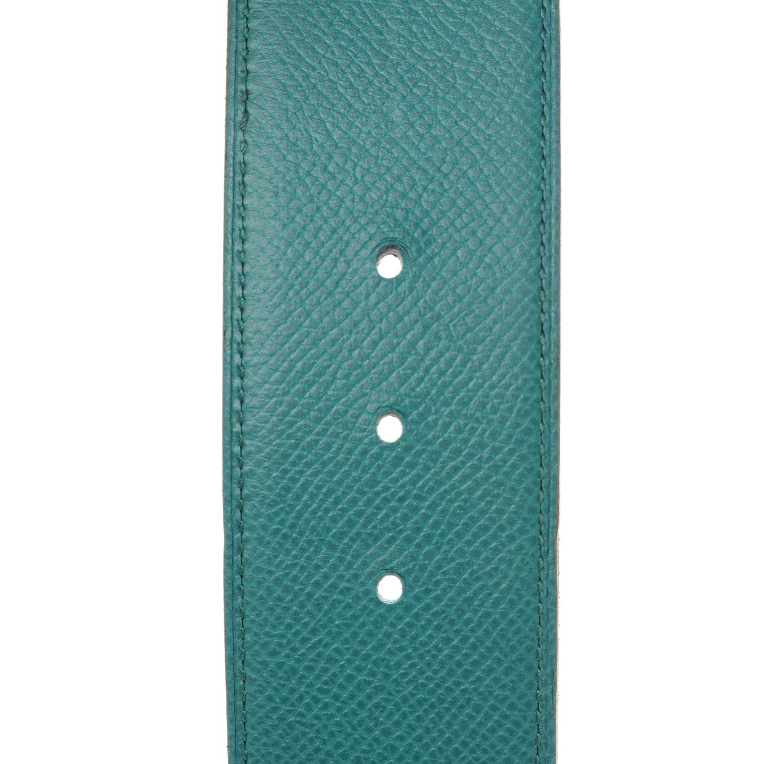 Hermes Epsom 40mm Idem Belt 90 Bleu Indigo Malachite 4 of 7
