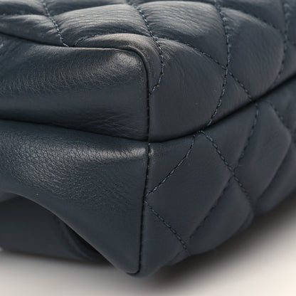 Chanel Calfskin Quilted Waist Bag Dark Grey 8 of 9