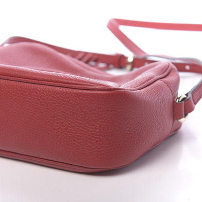Gucci Pebbled Calfskin Small Soho Disco Bag Tabasco Red 11 of 11