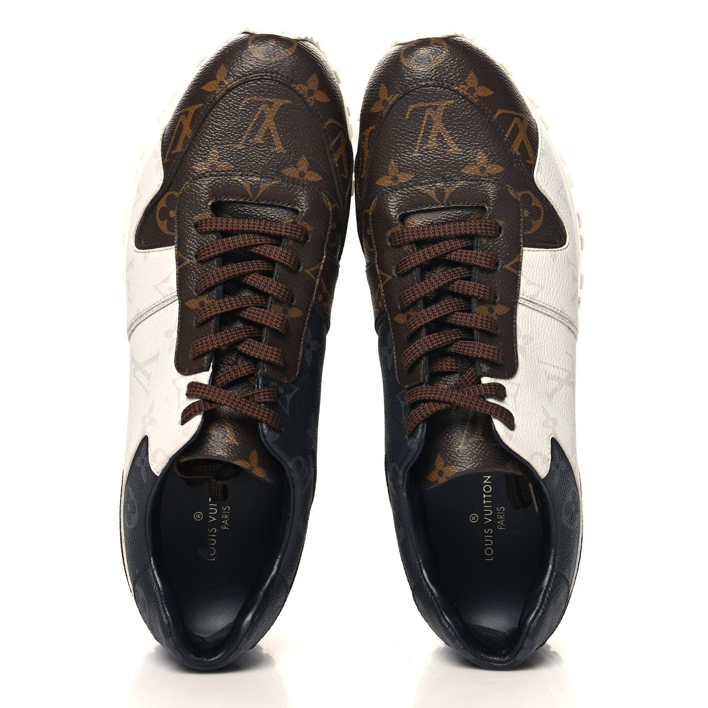 Monogram Mix Mens Run Away Sneakers Ebene