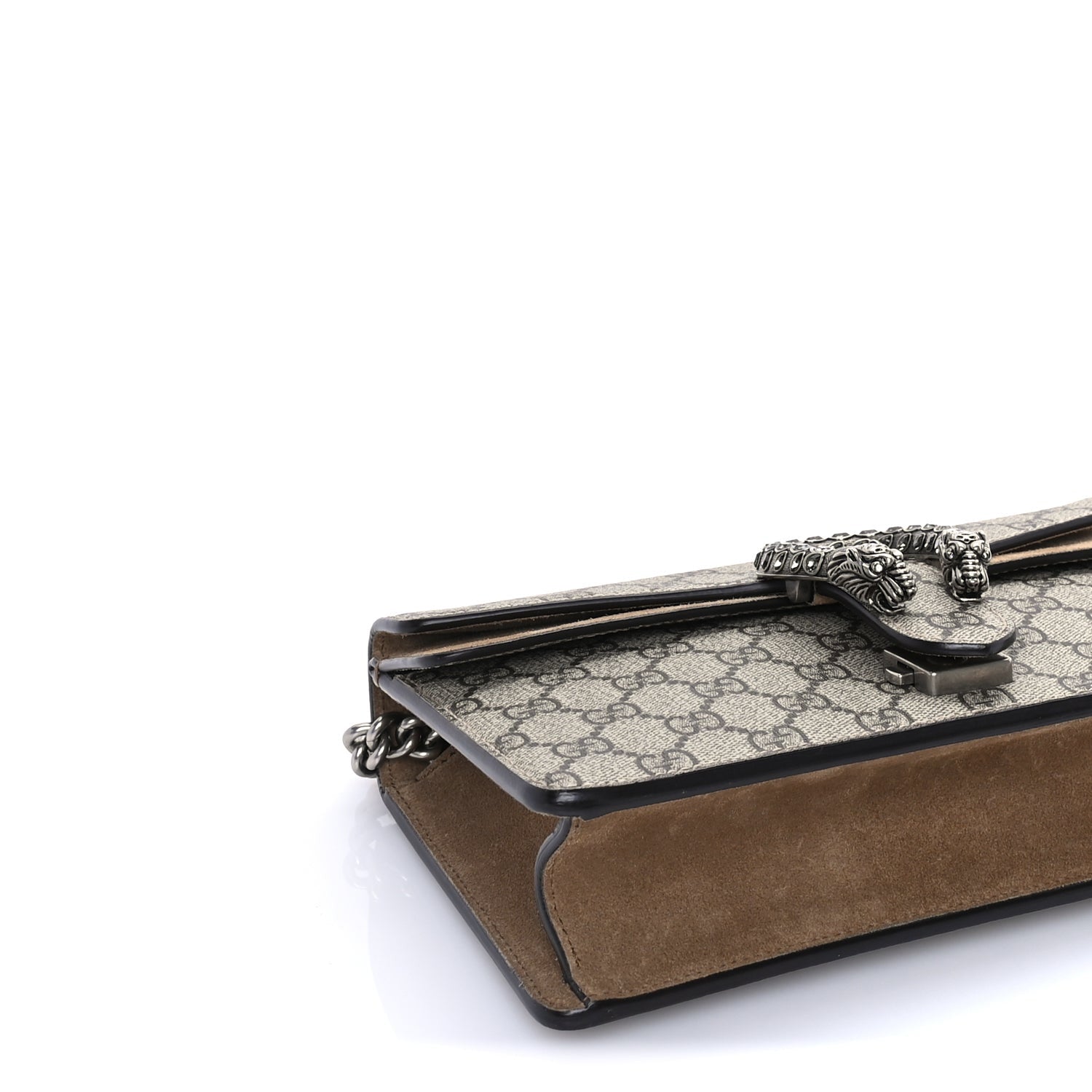 Gucci GG Supreme Monogram Small Dionysus Shoulder Bag Taupe 7 of 7