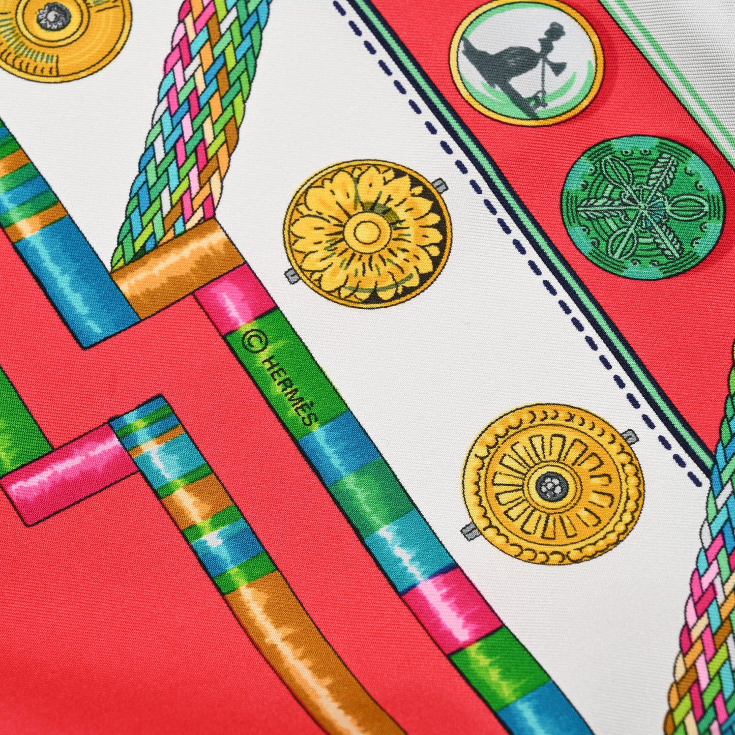 Silk Petite Main Scarf 90