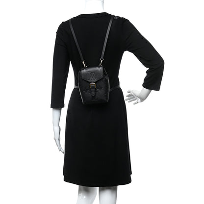 Louis Vuitton Empreinte Monogram Giant Tiny Backpack Black 2 of 11