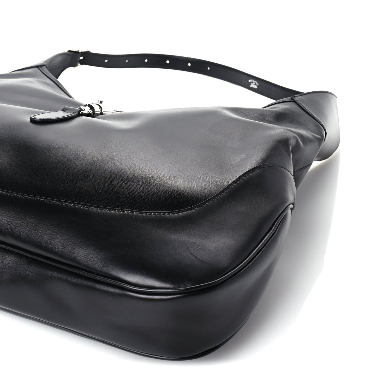 Calfskin Large Jackie 1961 Shoulder Bag  Black