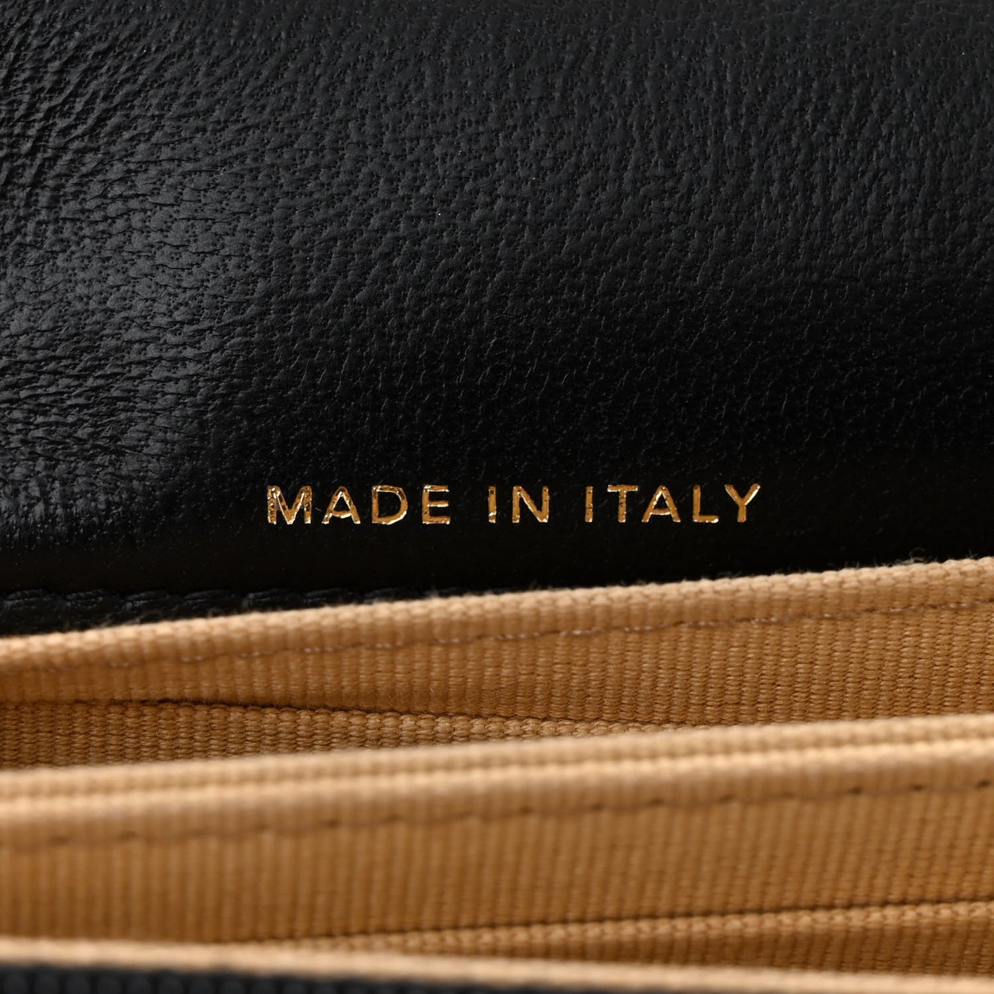 Lambskin Quilted Coco Clips Mini Wallet On Chain WOC Black